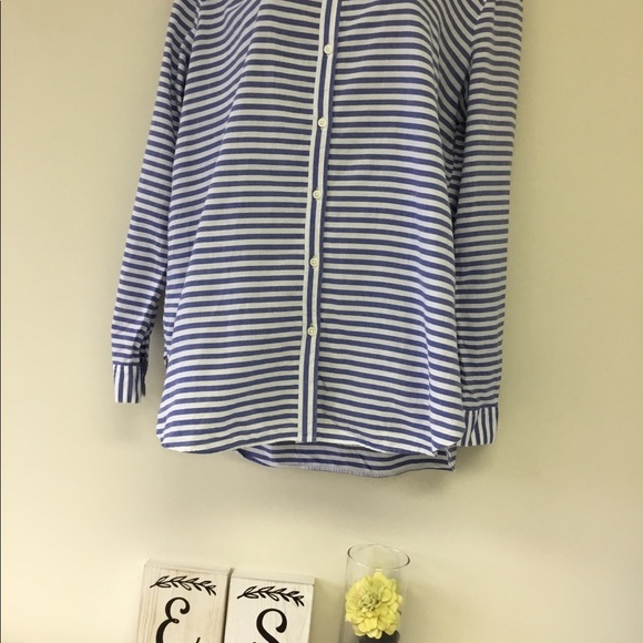 LOFT Tops - Loft Women’s Striped Long Sleeve Shirt